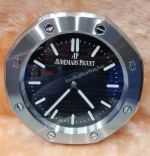 Audemars Piguet Replica wall clock SS Black dial